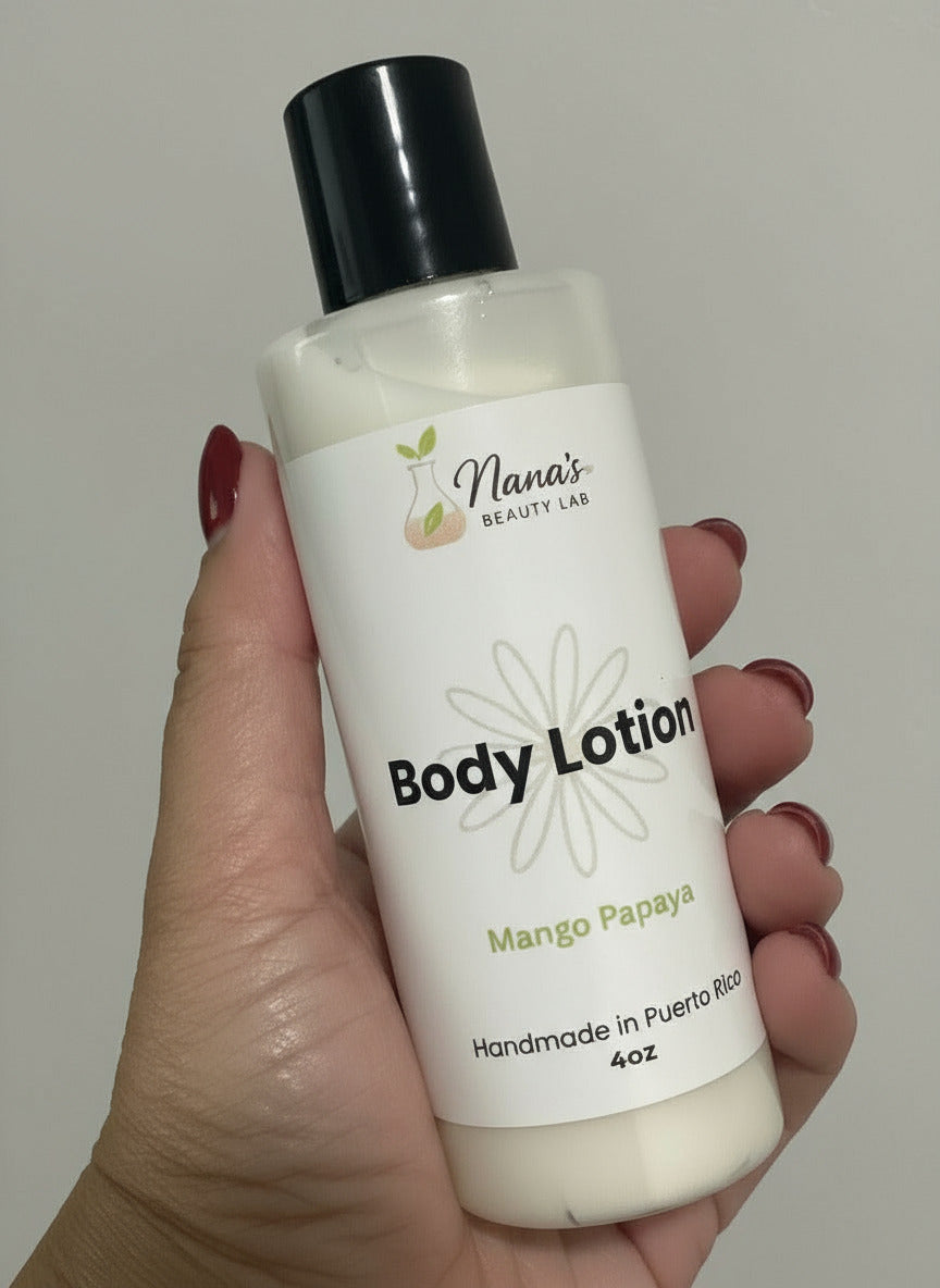 Body Lotion – Nutrición Profunda | Shea • Goat Milk • Honey (4oz)