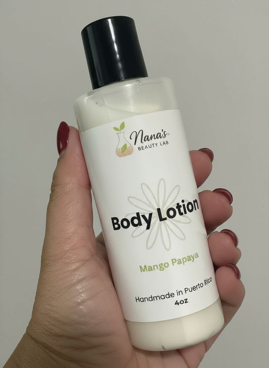 Body Lotion – Nutrición Profunda | Shea • Goat Milk • Honey (4oz)