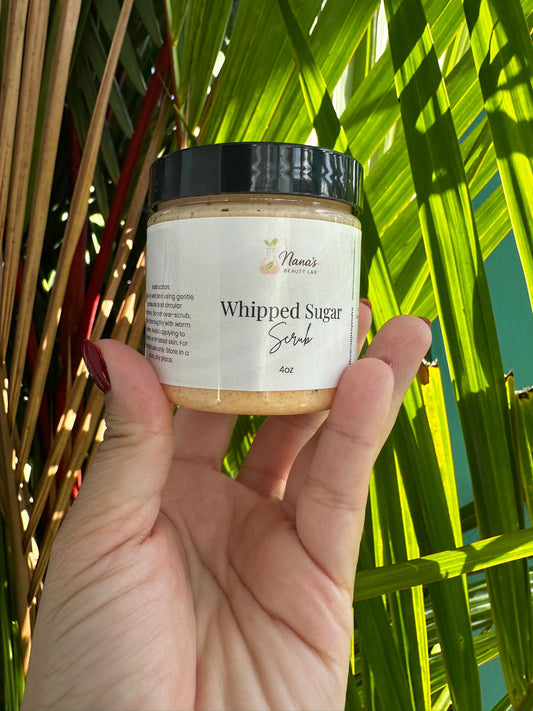 Whipped Sugar Scrub (4oz) (exfoliante)